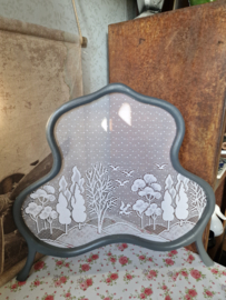 Antiek houten raamhor nr31