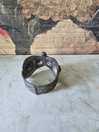 Verzilverde metalen Marokkaanse armband