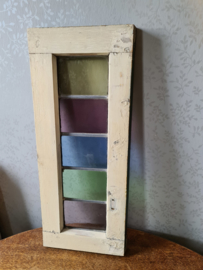Oud glas in lood raam nr2