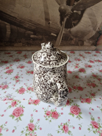 Koffiepot calico burleigh staffordshire