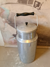 Oude aluminium melkbus 5 liter