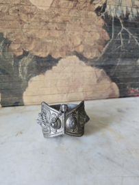 Verzilverde metalen Marokkaanse armband