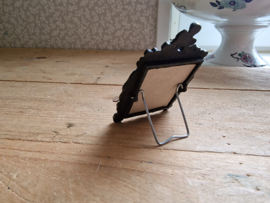 Brocante fotolijstje pasfoto