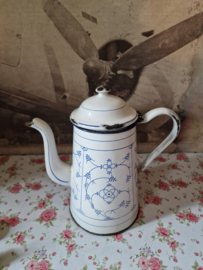 Saks emaille koffiepot