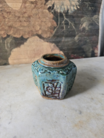 Oude gemberpot groen nr33