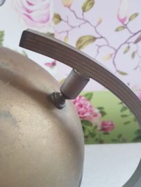 Antieke koperkleurige bureaulamp tafellamp