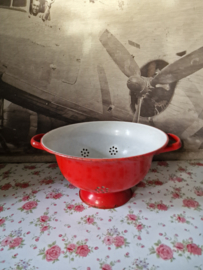 Rood emaille vergiet nr2