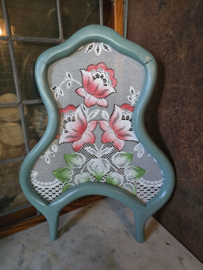 Brocante houten raamhor rozen nr51