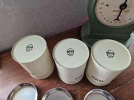 Creme koffie thee suiker bussen Brabantia