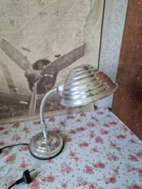 Vintage aluminium bureaulamp