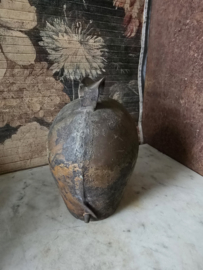 Grote oude ijzeren koeienbel koebel