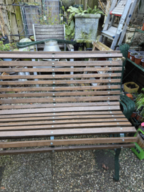 Oude parkbank tuinbank nr2