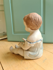 Oude porseleinen piano baby nr3