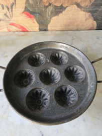 Antiek koperen evenveeltjes pan