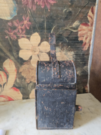 Oude spoorweg treinlamp