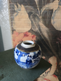 Antiek chinese gemberpot nanking