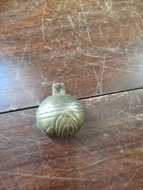 Antiek messing geitenbel