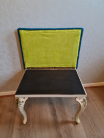 Barok voetenbankje opstapje