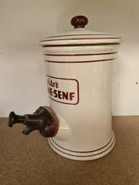 Duitse mosterdpot echter kuhne senf