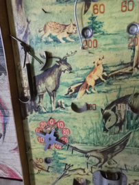 Oud knikkerspel flipperspel