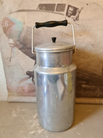 Oude aluminium melkbus 5 liter