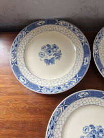 Dinerbord butterfly societe ceramique