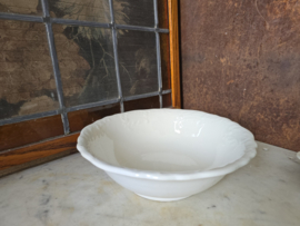 Diepe ronde schaal petrus regout creme