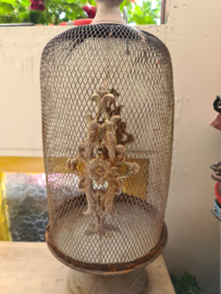 Brocante stolp op voet