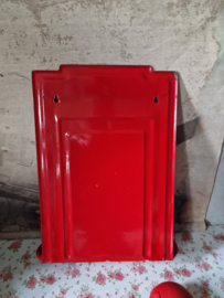 Rood emaille lepelrek