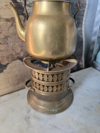 Messing theepotje met theelichtje