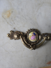 Antiek messing greepjes victoriaans barok