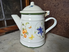 Emaille koffiepotje Janneke Brinkman