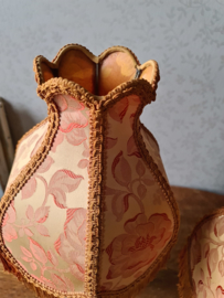 Set antieke schemerlampen marmeren voet