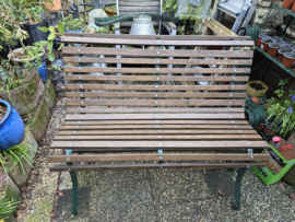 Oude parkbank tuinbank nr2