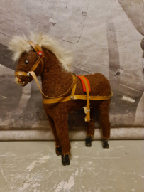 Oud flock paardje pony