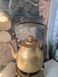 Messing theepotje met theelichtje