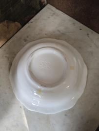 Brocante lampetstel roze bloemetjes