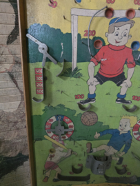 Vintage flipperspel knikkerspel sport