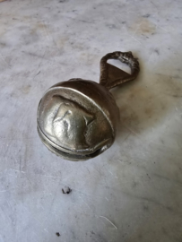 Oude messing bel met opener
