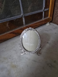 Brocante verzilverd fotolijstje nr2