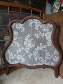 Oude houten raamhor bloemetjes nr51