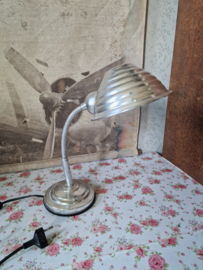 Vintage aluminium bureaulamp