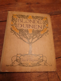 Oud plaatjesalbum blonde duinen 1910