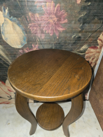 Eiken houten plantentafeltje