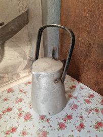 Antiek duitse aluminium cafetiere