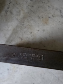 Oude chocolademal eikenblad