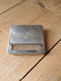 Vintage metalen ELWA sigaretten roller