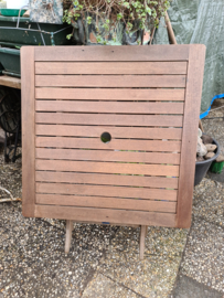 Hardhouten tuintafel