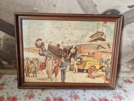 KLM Shell reclame puzzel