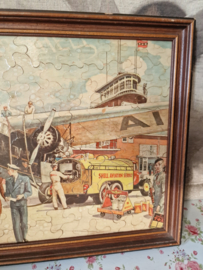 KLM Shell reclame puzzel